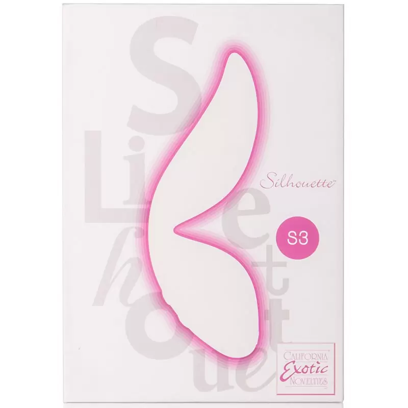 Вибромассажер Silhouette S3 перезаряжаемый – розовый