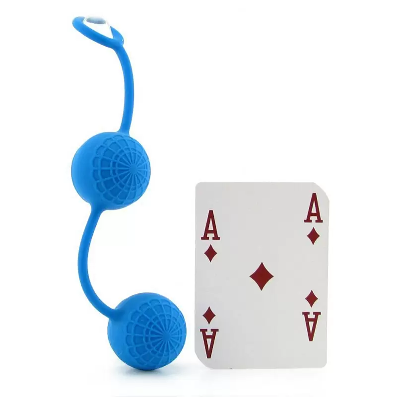 Вагинальные шарики Posh Silicone “O” Balls – синий