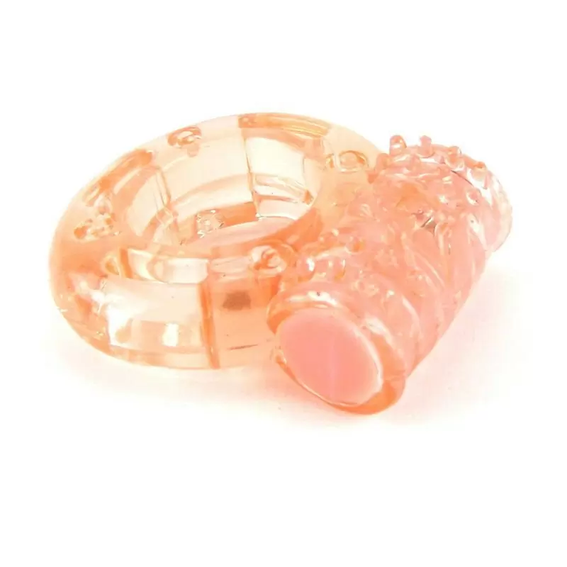 Виброкольцо на пенис Screaming O Plus утолщенное – оранжевый