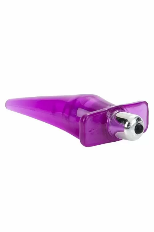 Анальная пробка с вибрацией Mini Vibro Tease фиолетовая