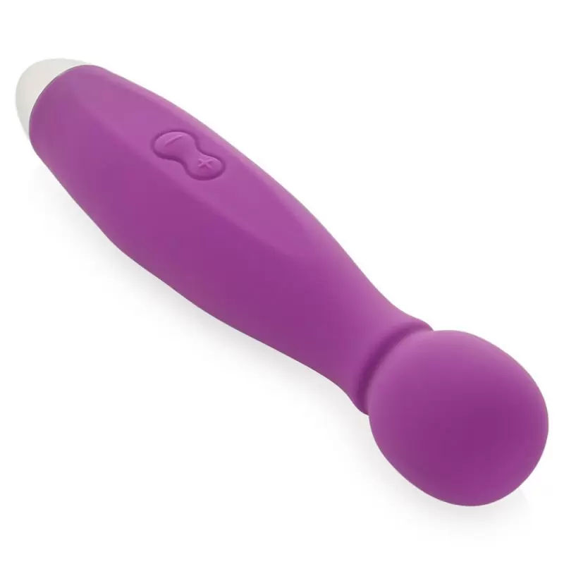  Перезаряжаемый вибростимулятор с тремя насадками для двоих Bowling – фиолетовый