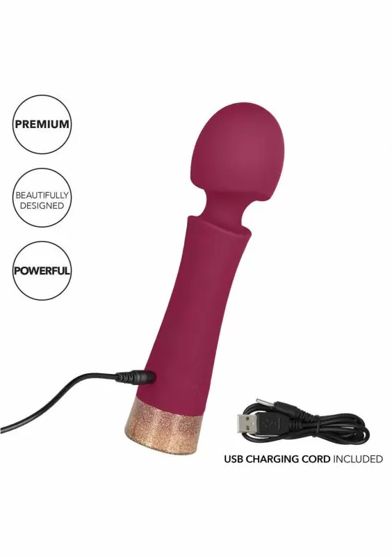 Вибратор Starstruck Romance: 20.25 см, 12 режимов работы, АБС/силикон, 