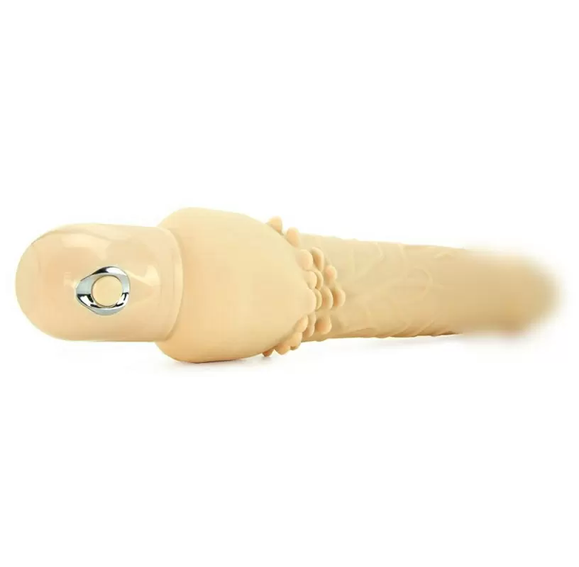 Фаллоимитатор водонепроницаемый Power Stud Cliterrific – телесный