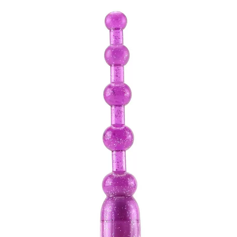 Анальная цепочка с вибрацией Waterproof Vibrating Pleasure Beads