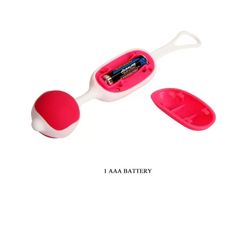 Вагинальные шарики Barnett оригинальной конструкции с вибрацией – розовый