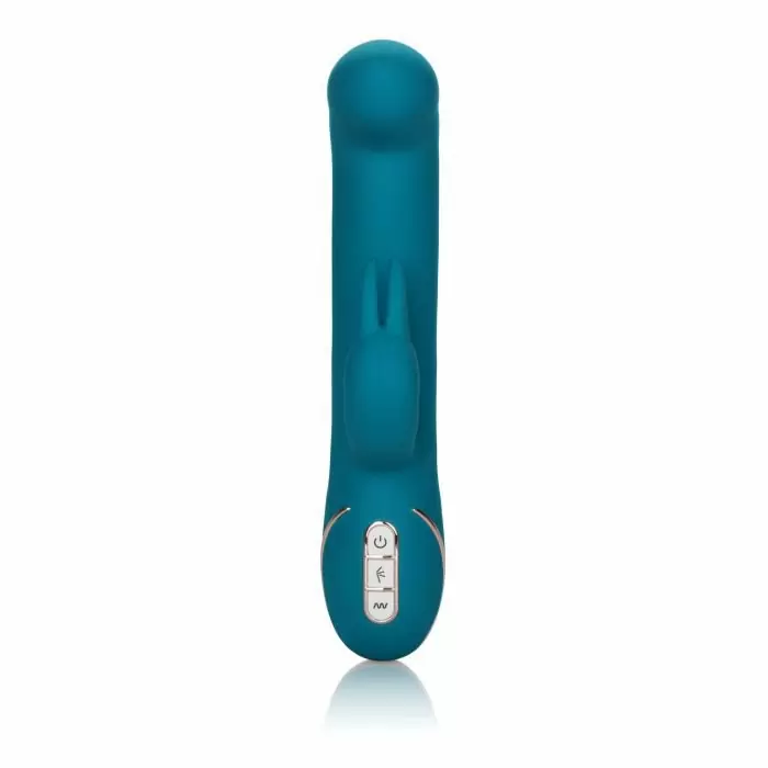 Вибратор с усиленной стимуляцией точки G Calexotics Jack Rabbit Signature Silicone Rocking 