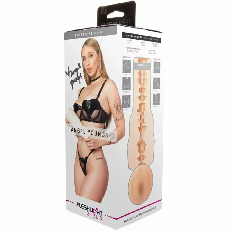 Мастурбатор «Angel Youngs Sweetness», вагина, Fleshlight Girls