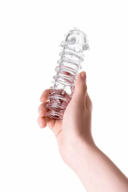 Текстурированная увеличивающая насадка TOYFA A-Toys – прозрачный