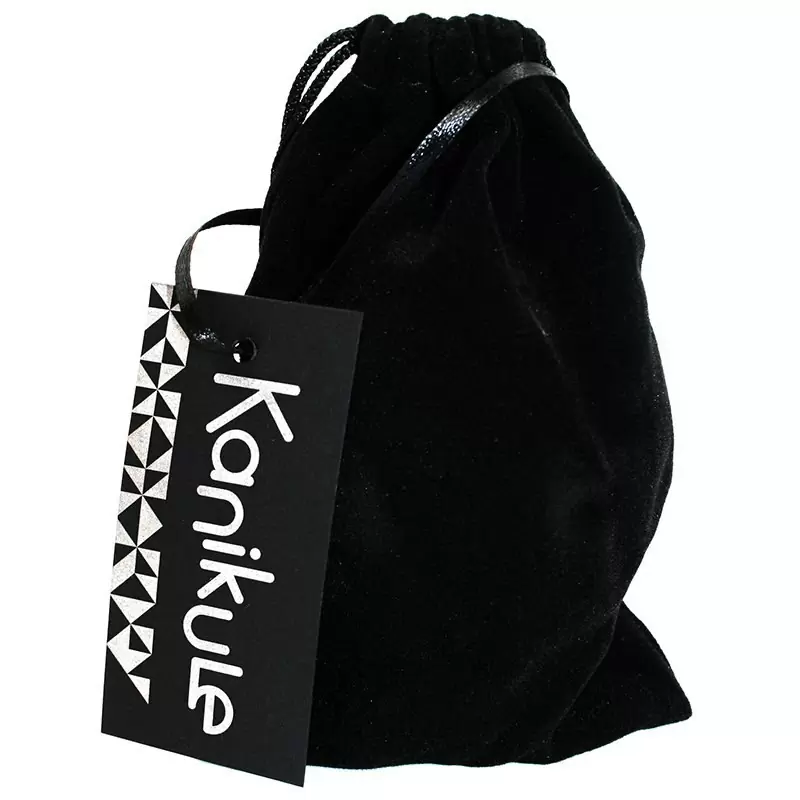 Большая силиконовая анальная пробка Kanikule Large с кристаллом – розовый со светло-розовым