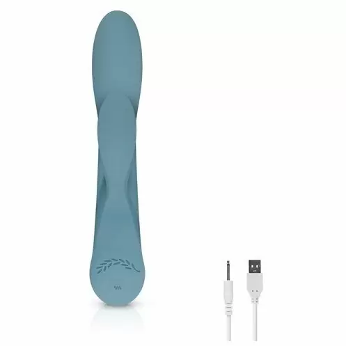 Вибратор-кролик The Violet Rabbit Vibrator: 11 см, 10 режимов работы, АБС/силикон