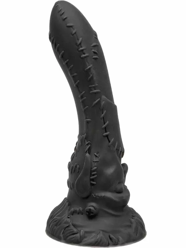 Необычный фаллоимитатор California Exotic Novelties Frankenstein’s Monster, с присоской, 24 см, жидкий силикон