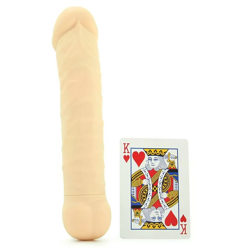 Вибромассажер Silicone Basics 10-Function “G” – телесный