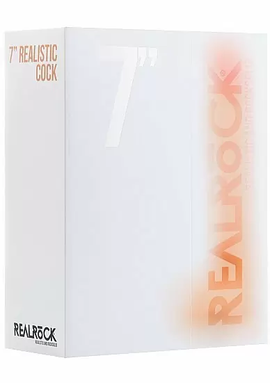 Фаллоимитатор Realistic Cock - 7 Inch и Лубрикант на водной основе JO H2O Original – 30 мл