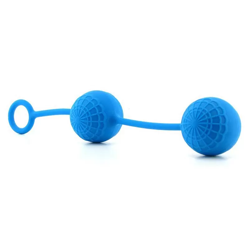 Вагинальные шарики Posh Silicone “O” Balls – синий