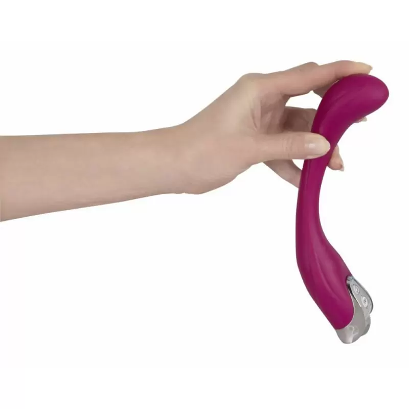 Стимулятор точки G гнущийся Smile Flexi Lover с вибрацией - пурпурный