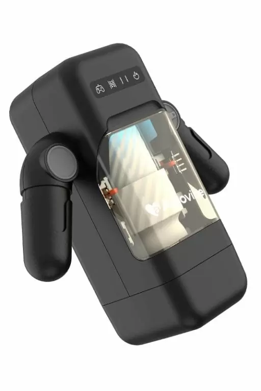 Инновационный робот-мастурбатор Game Cup, черный, Amovibe