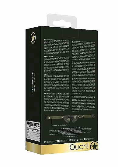 Маска для глаз армейского стиля, Shots Toys