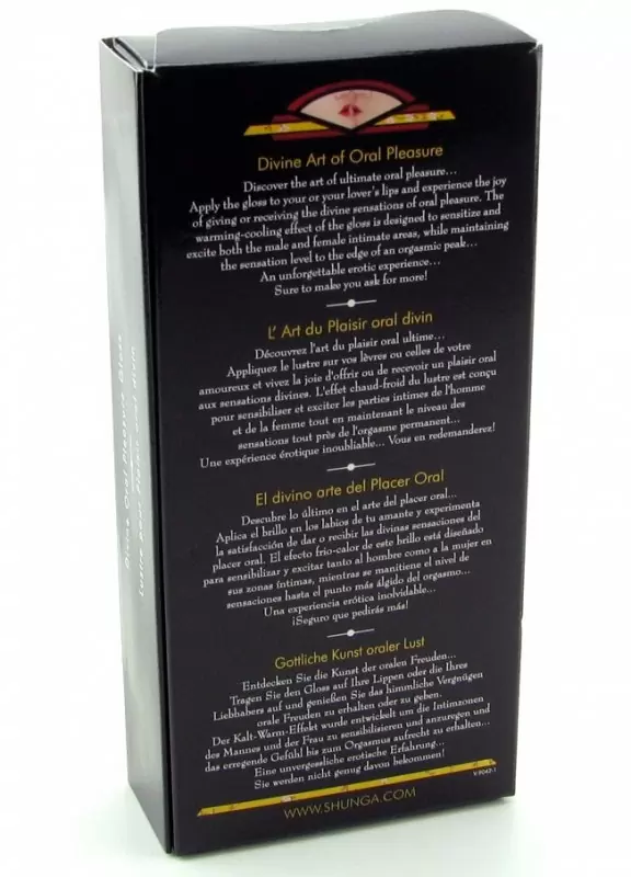 Блеск для оральных ласк и объема губ Divine Oral Pleasure