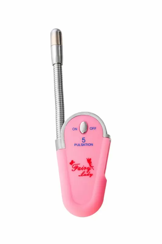 Виброяйцо TOYFA в форме зажигалки - розовый