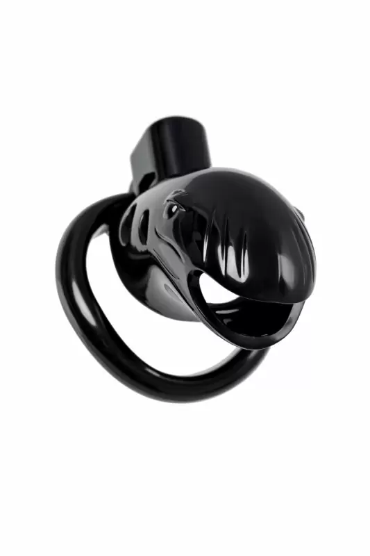 Пояс верности на пенис Black & Red by Toyfa. ABS, черный, 10 см.