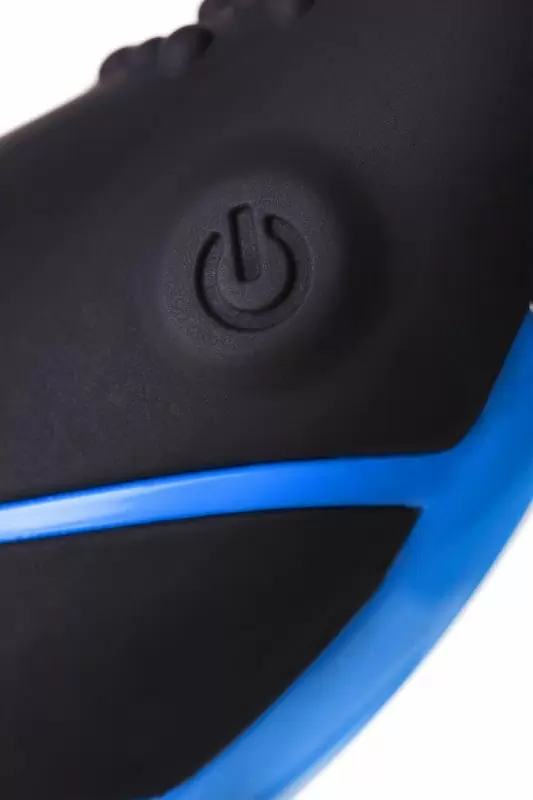 Черный массажер простаты Erotist 10,7 см. Силикон