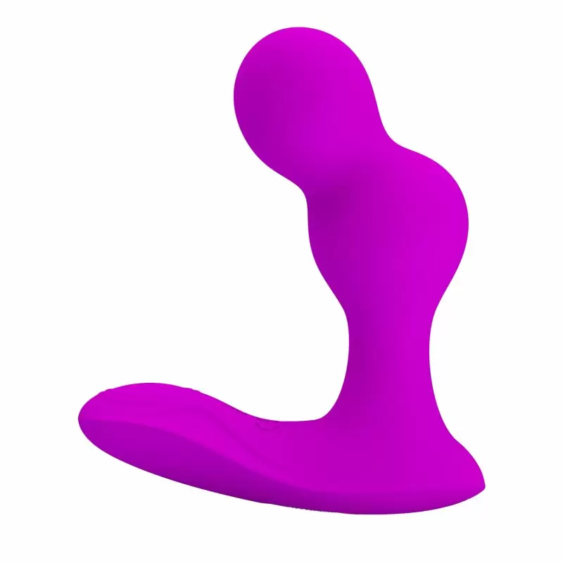 Массажёр простаты Terrance, 2 мотора, дистанционное управление, 12 режимов