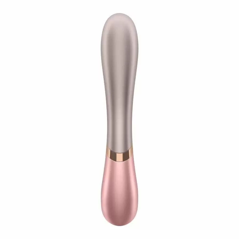 Вибратор Satisfyer Hot Lover с возможностью управления через приложение - золотистый/розовый