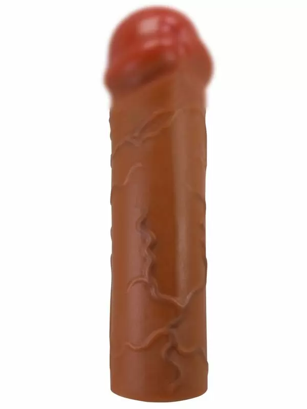 Реалистичная насадка-удлинитель Baile Nile, ТПР, 16,5 см