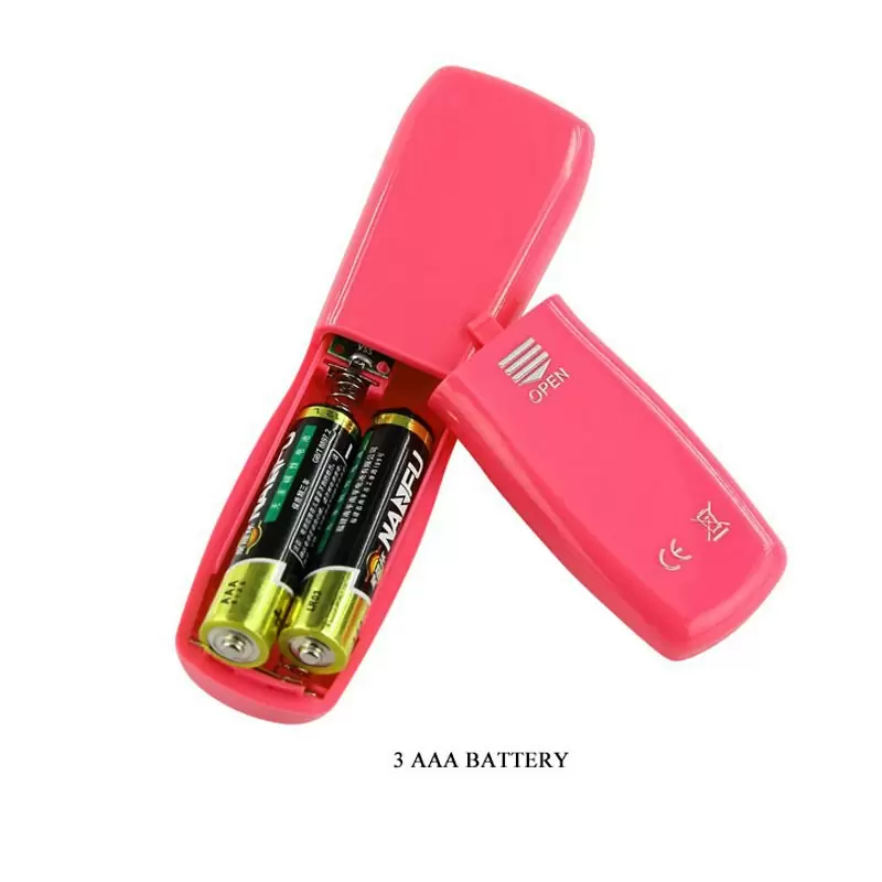 Вагинальные вибро-шарики с шипами Vibrator-balls с пультом управления – розовый