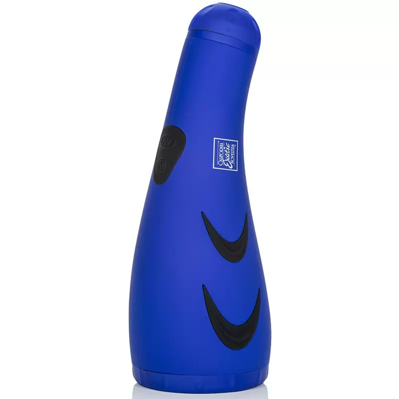 Мастурбатор Apollo Hydro Power Stroker с вибрацией – голубой	