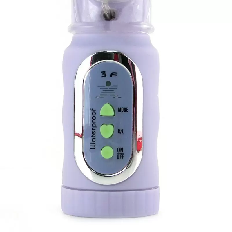 Фиолетовый хай-тек вибратор First Time Jack Rabbits со стимуляцией клитора