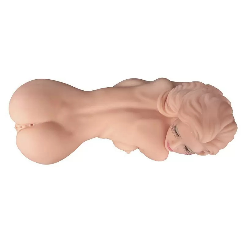 Секс кукла Hera 1+ с тремя отверстиями, вибрацией, ротацией и голосом – телесный