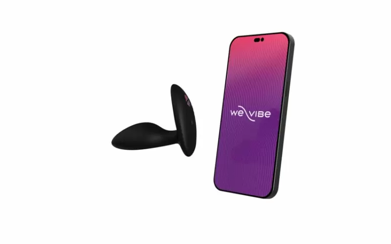 Анальная пробка для ношения We-Vibe Ditto+ Satin Black