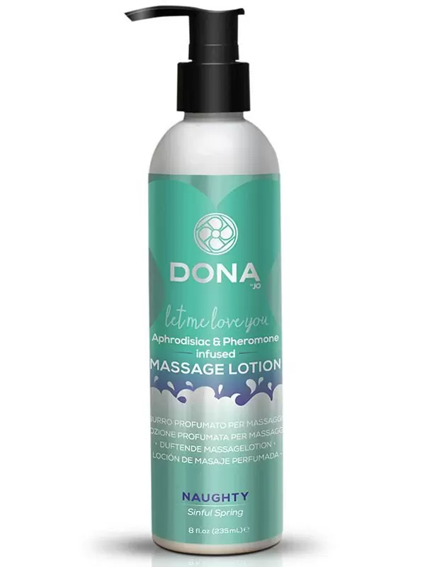 Увлажняющий лосьон Dona Let Me Love You Naughty с феромонами – весенний, 235 мл