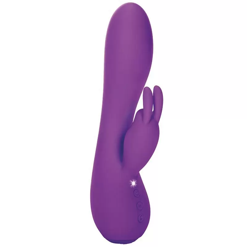 Вибромассажер Petite Rabbit со стимулятором клитора в форме кролика – фиолетовый