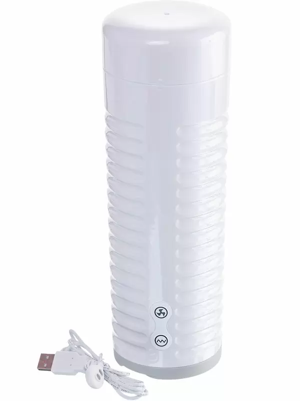 Нереалистичный мастурбатор LOVENSE MAX 2, 20 см, ТПЕ, белый