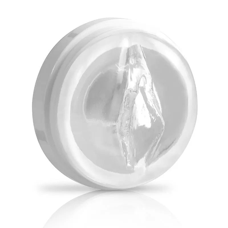 Автоматический мастурбатор вагина Mega-Bator Pussy с держателем для мобильных устройств - белый