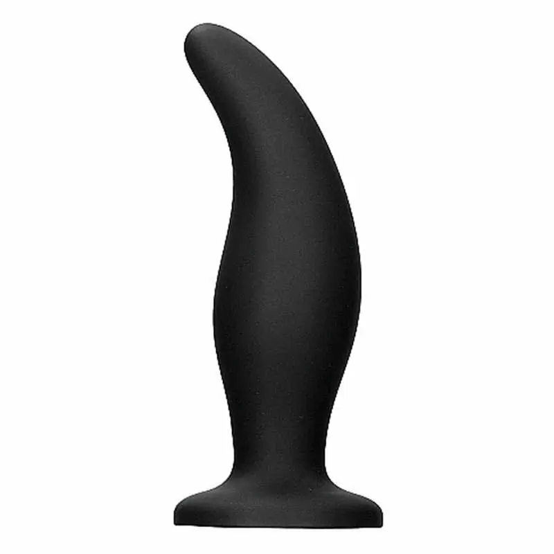 Анальная пробка в форме язычка Curve Butt Plug