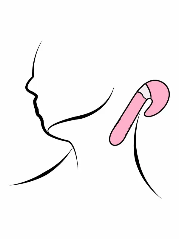 Изогнутый вибратор Youvic, 23,9 см, 10 режимов, силикон, розовый