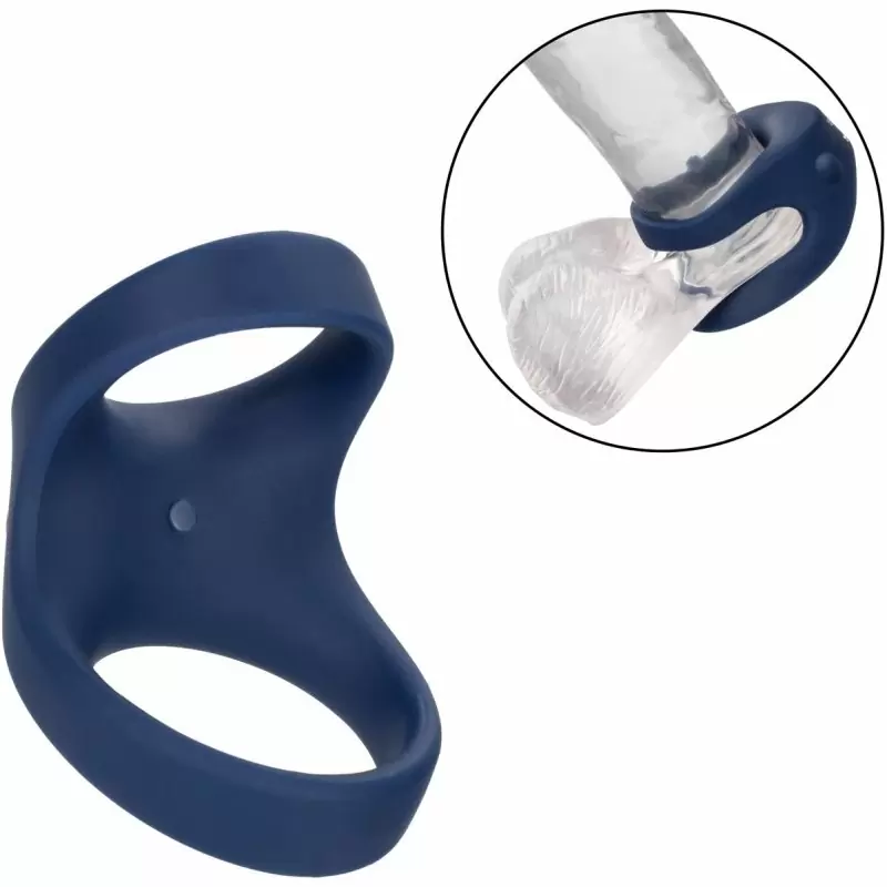 Перезаряжаемое эрекционное виброкольцо Viceroy Rechargeable Max Dual Ring