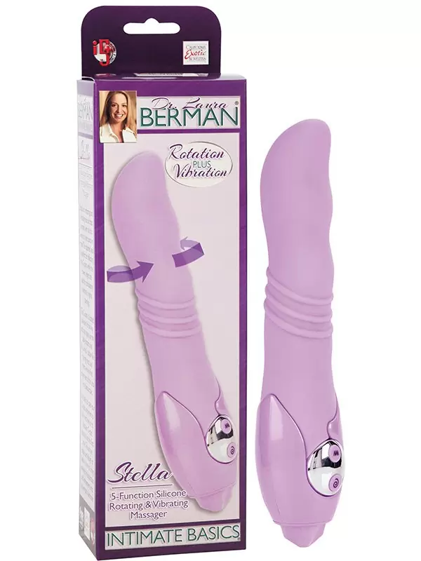 Водонепроницаемый вращающийся вибромассажер Stella
