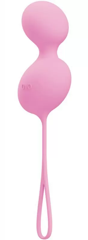 Утяжеленные вагинальные шарики Ovo L3 – розовый
