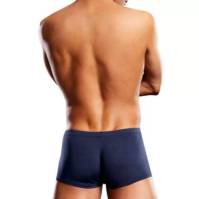 Темно-синие боксеры BlueLine на шнуровке – S/M