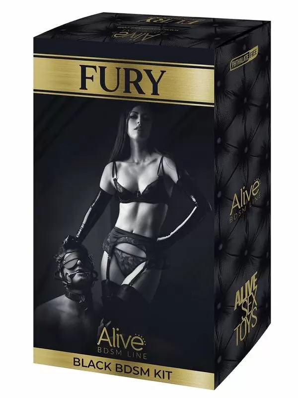 Alive FURY, 10 предметов, размер L, черный