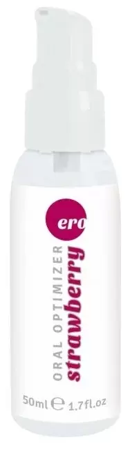 Оральный лубрикант со вкусом клубники Ero Oral Optimizer Strawberry, 50 мл.