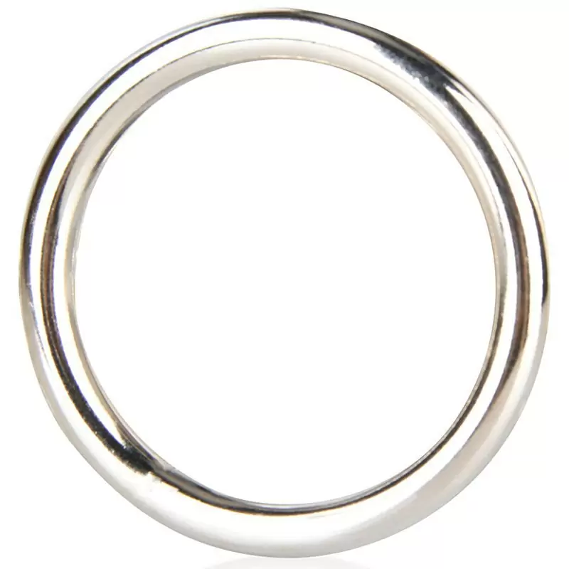 Стальное эрекционное кольцо Steel Cock Ring 1,3” – серебристый