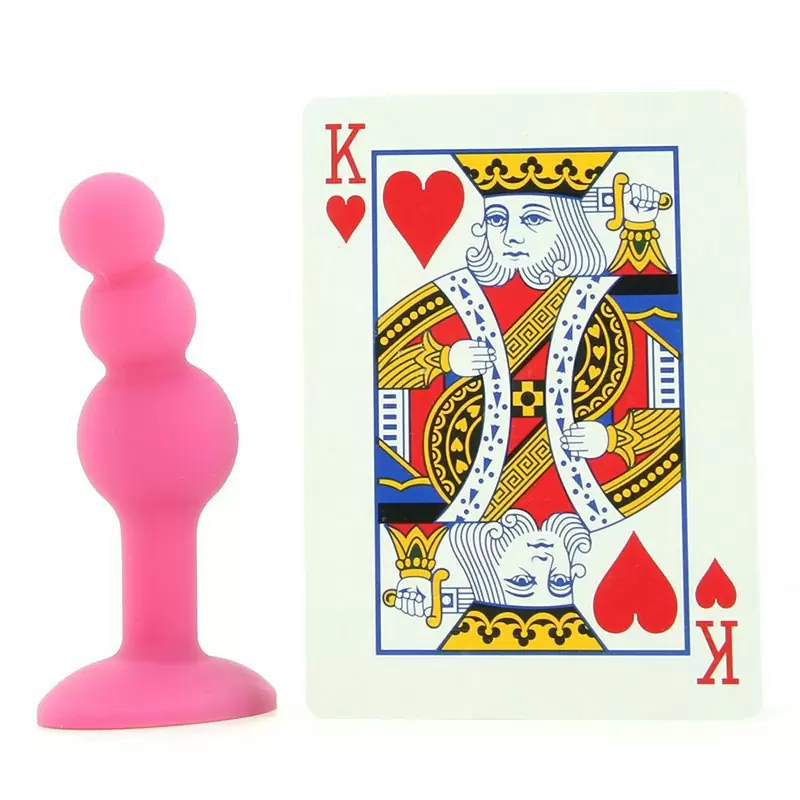 Анальная пробка The Mini's Bubble Small - розовый	