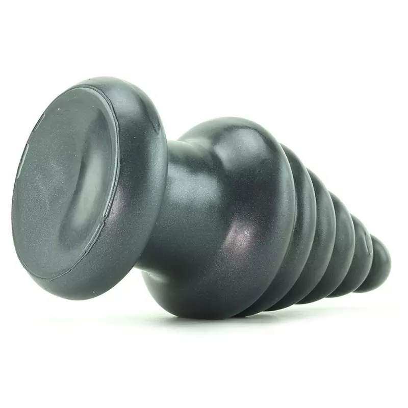 Большая анальная пробка Bombshell Destroyer с присоской – серый