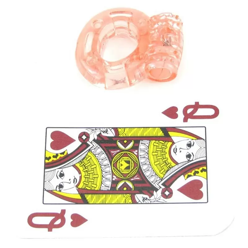 Виброкольцо на пенис Screaming O Plus утолщенное – оранжевый