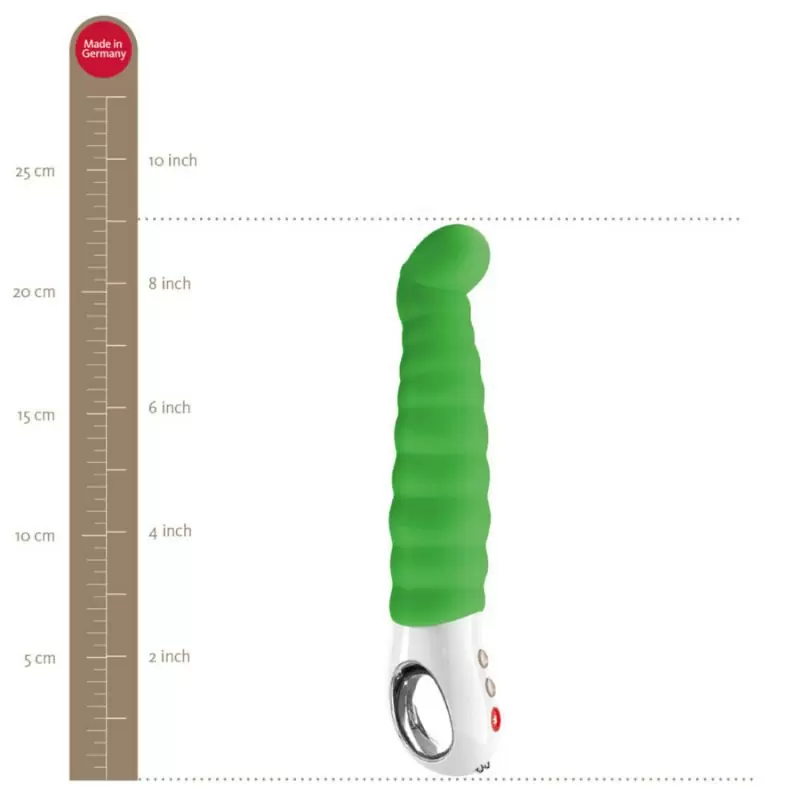 Перезаряжаемый вибратор G точки класса делюкс Patchy Paul  G5 - зеленый